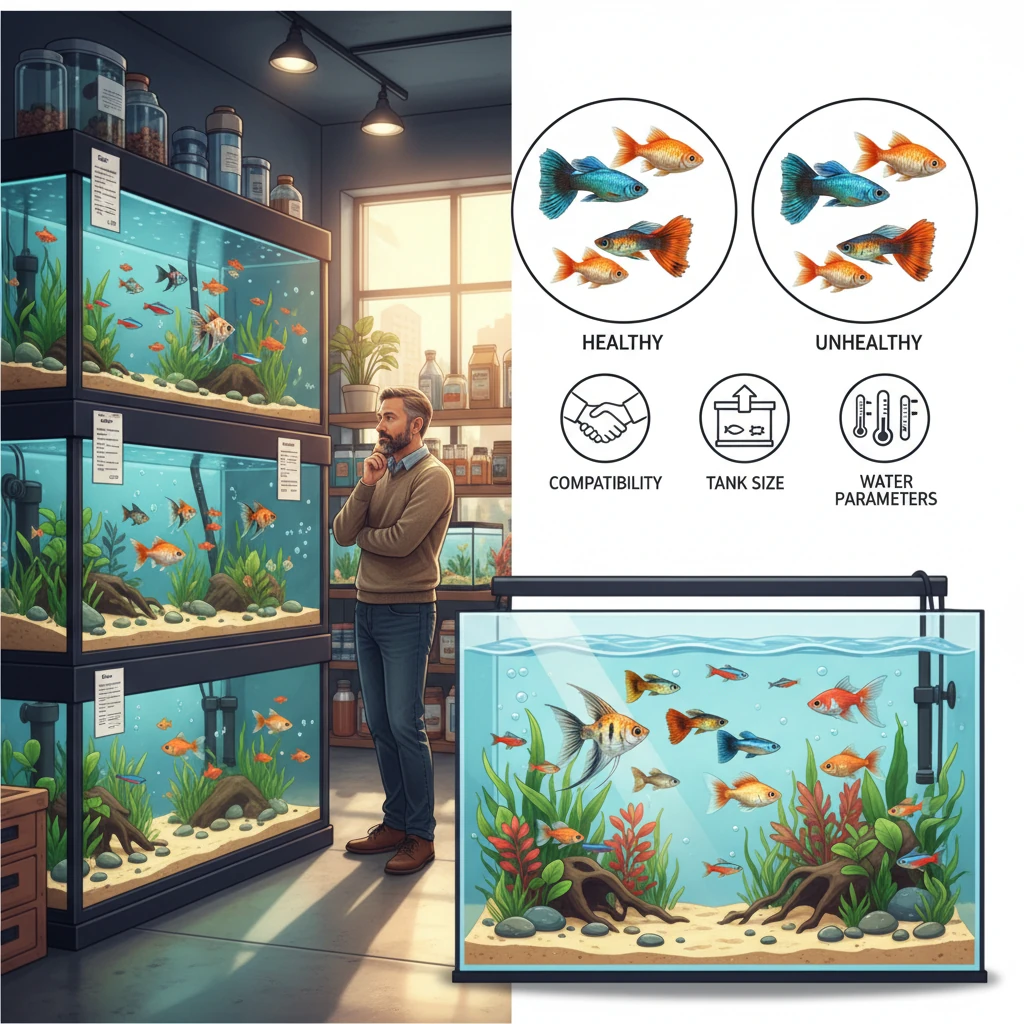 انتخاب درست ماهی زینتی